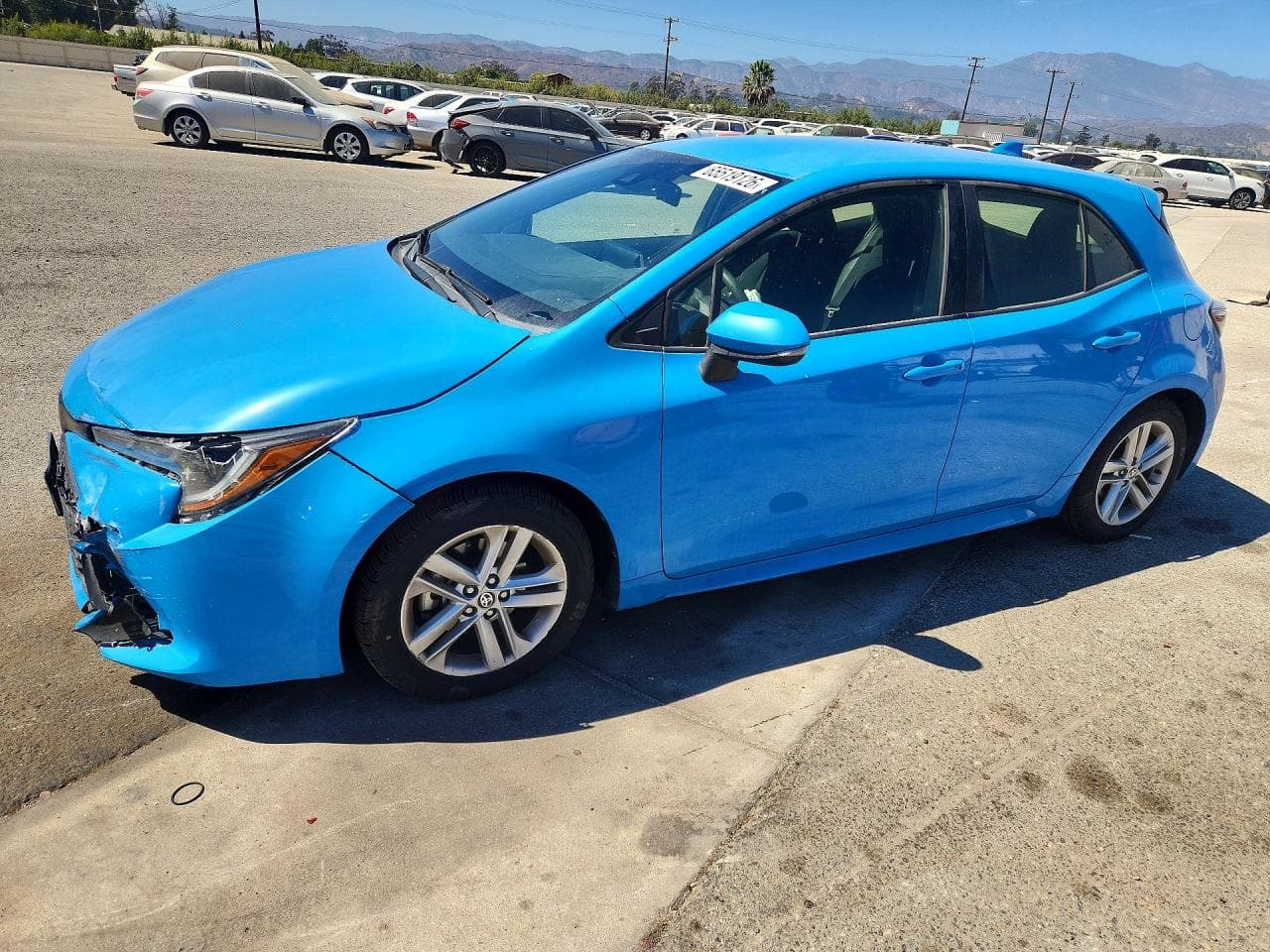 2019 TOYOTA COROLLA HATCHBACK