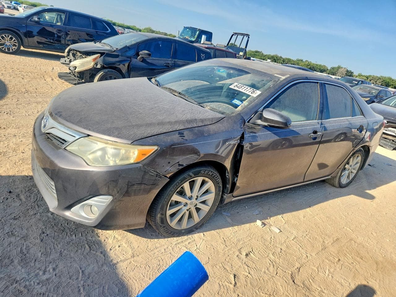 2013 TOYOTA CAMRY SOLA