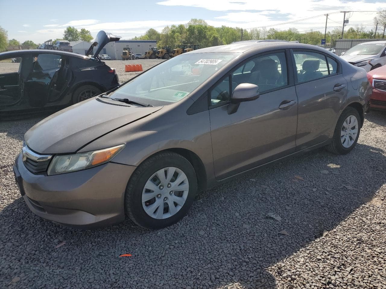 2012 HONDA CIVIC LX
